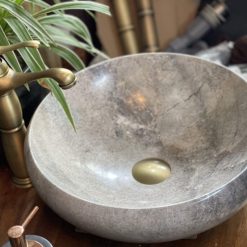 Chậu rửa đá tự nhiên xám khói CTS-LA-DA-12