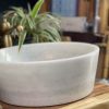 Chậu rửa lavabo đá trắng sữa CTS-LA-DA-7