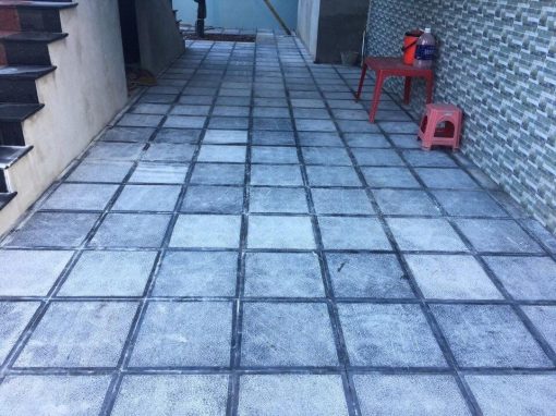 Đá băm trừ viền màu đen 30x30cm CTS-DLS-169