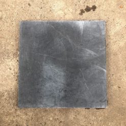 Đá tự nhiên mài mịn màu đen 30x30cm CTS-DLS-159