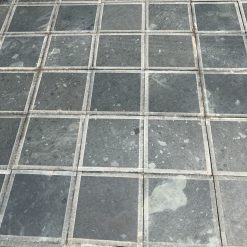 Đá lát nền mài mịn xanh rêu bo viền toàn phần 30x30 CTS-DLS-152