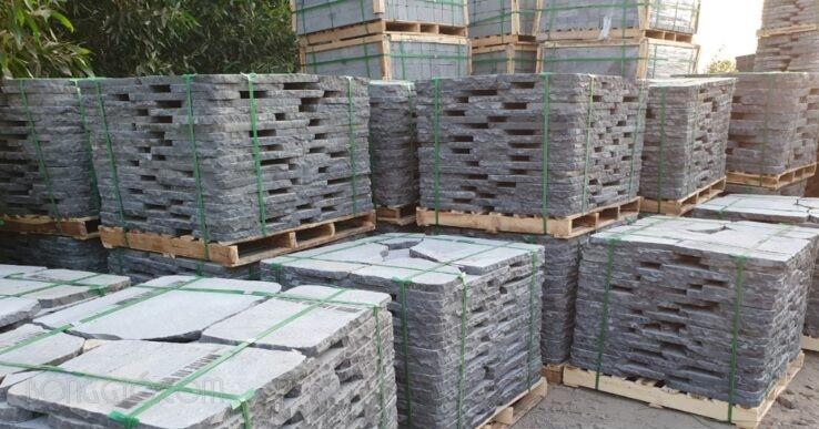 Đá thớt bước dậm tổ ong xám trang trí CTS-DLS-125 15 Đá thớt bước dậm tổ ong xám trang trí CTS-DLS-125