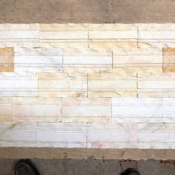 Đá tự nhiên dòng sông vàng 10x20cm CTS-TT-3