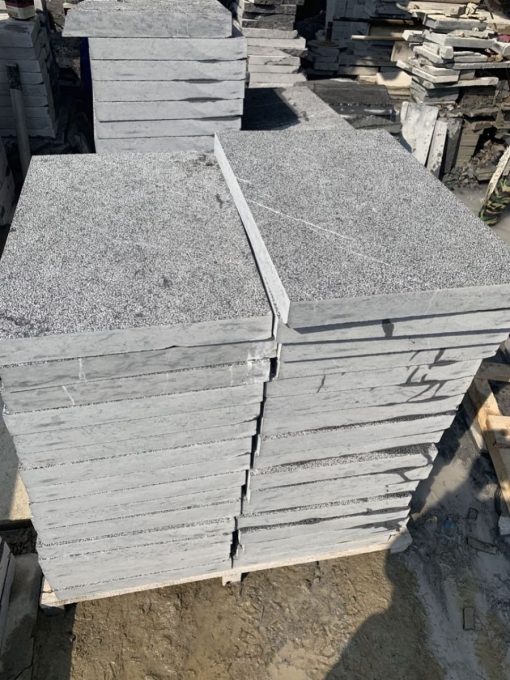 Đá tự nhiên băm đen toàn phần 30x30x3 CTS-DLS-168