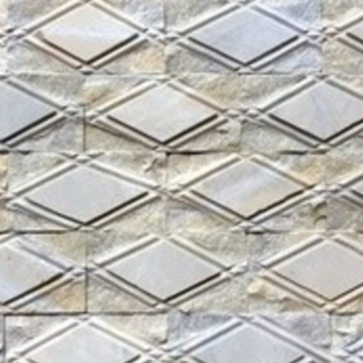 Đá tự nhiên quả trám caro màu vàng 10x20 CTS-TT-7