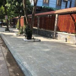 Đá băm trừ viền xanh rêu 30x30cm CTS-DLS-164