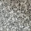 Gạch đá mài hạt đá trắng muối và đen đá tự nhiên 2-9 mm nền xám nhạt ST021-TMĐ29