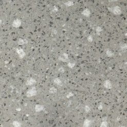 Gạch đá mài hạt đá trắng muối và xám nhỏ kích thước 2-9mm nền xám đậm ST023-TM09