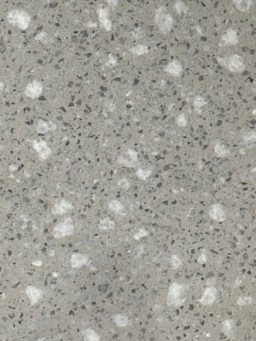 Gạch đá mài hạt đá trắng muối và xám nhỏ kích thước 2-9mm nền xám đậm ST023-TM09