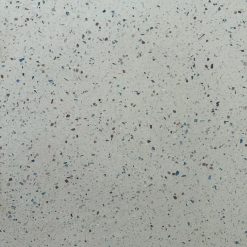 Gạch đá mài hạt thủy tinh xanh tím hỗn hợp 2-3 mm nền trắng ST01-TTXT03