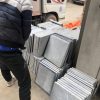 Đá băm trừ viền màu đen 30x30cm CTS-DLS-169