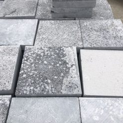 Đá tự nhiên băm đen toàn phần 30x30x3 CTS-DLS-168
