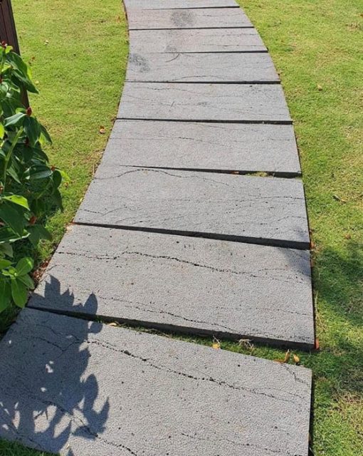 Đá ong xám 30x60x2 lát sân trang trí CTS-DLS-116