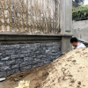 Đá bóc lồi đen 7x20cm CTS-DB-2
