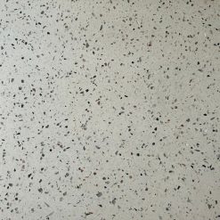 Gạch đá mài Thủy tinh đen hồng 3-6mm nền trắng ST01-TTDH36