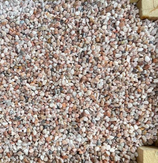 Sỏi hồng vò trang trí sân vườn CTS-SSV-22