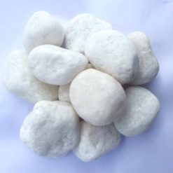 Sỏi trắng quay trang trí sân vườn CTS-SSV-25