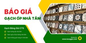 Báo giá gạch ốp nhà tắm mới nhất
