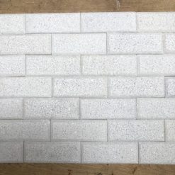 Đá băm mặt giả cổ trắng muối soi cạnh 7,5x20 CTS-DOT-03