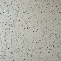 Gạch đá mài Thủy tinh đen hồng 3-6mm nền trắng ST01-TTDH36