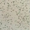 Gạch đá mài Thủy tinh xanh và nâu phối đá trắng 6-9mm nền trắng ST01-TTKN69
