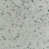 Gạch đá mài Thuỷ tinh xám lam và đá trắng xám 6 - 9mm nền trắng ST01-TTXL69