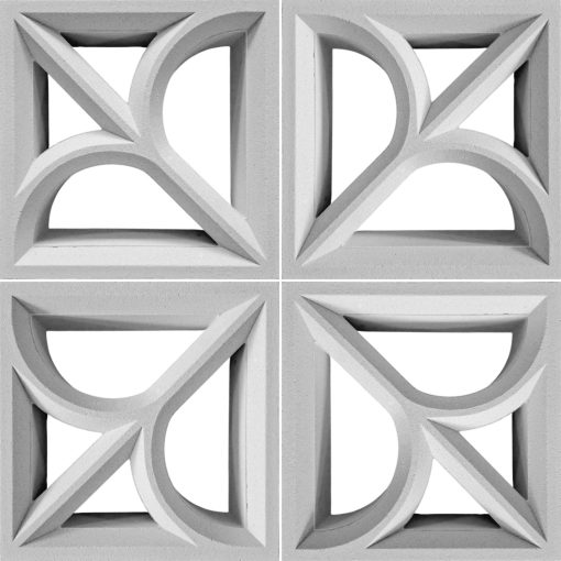 Gạch bông gió BM-061-W Infinity