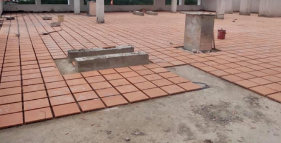 Gạch tàu 30 có chân CTS-NNN-2 25 Ứng dụng gạch tàu 30 có chân