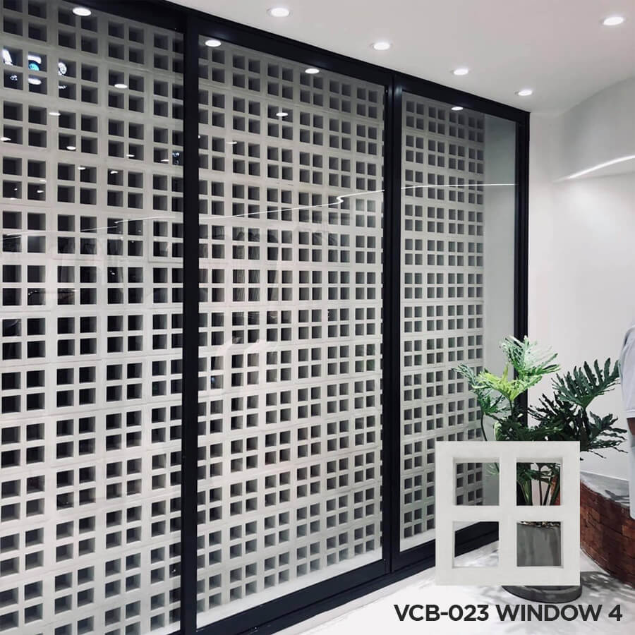 Gạch bông gió xi măng trang trí giá rẻ Gạch bông gió xi măng trang trí giá rẻ