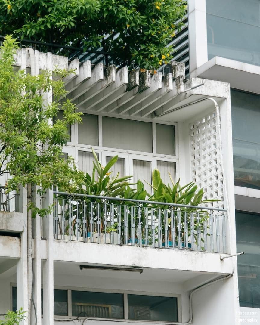 Gạch thông gió ốp tường cánh gà ban công Gạch thông gió ốp tường cánh gà ban công