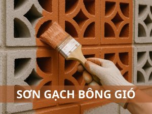 Sơn gạch bông gió