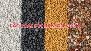 Các loại sỏi rải sân vườn