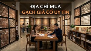 Địa chỉ mua gạch giả cổ uy tín